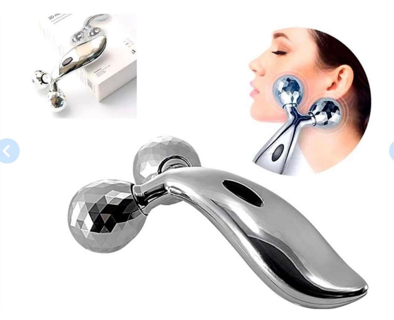 ✨ Masajeador Facial Rejuvenecedor 3D – Revoluciona tu Cuidado Facial ✨
