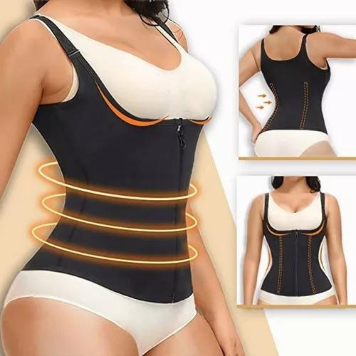 💃 Faja Reductora Doble Broche 💃