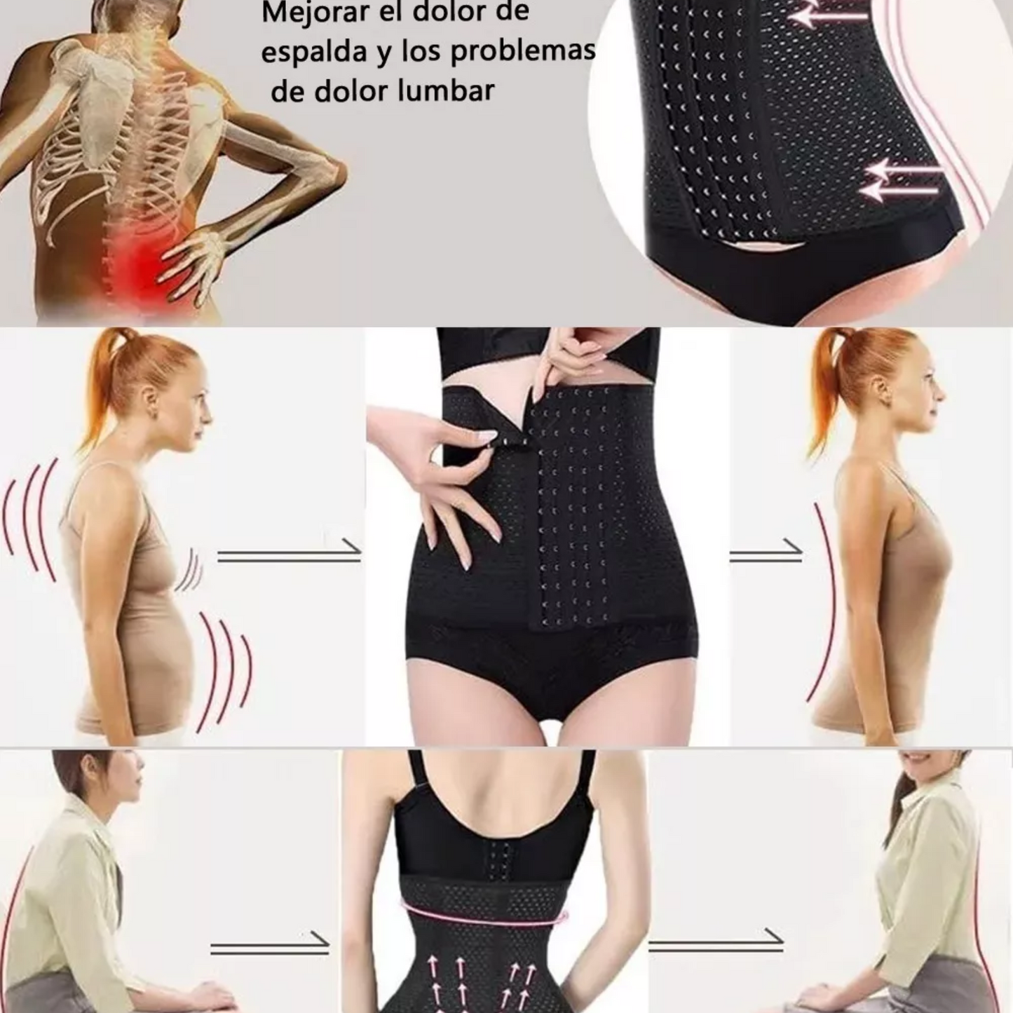 💖 Faja Cintura Avispa Corset Reductor – ¡Moldea tu figura y gana confianza al instante! 💖