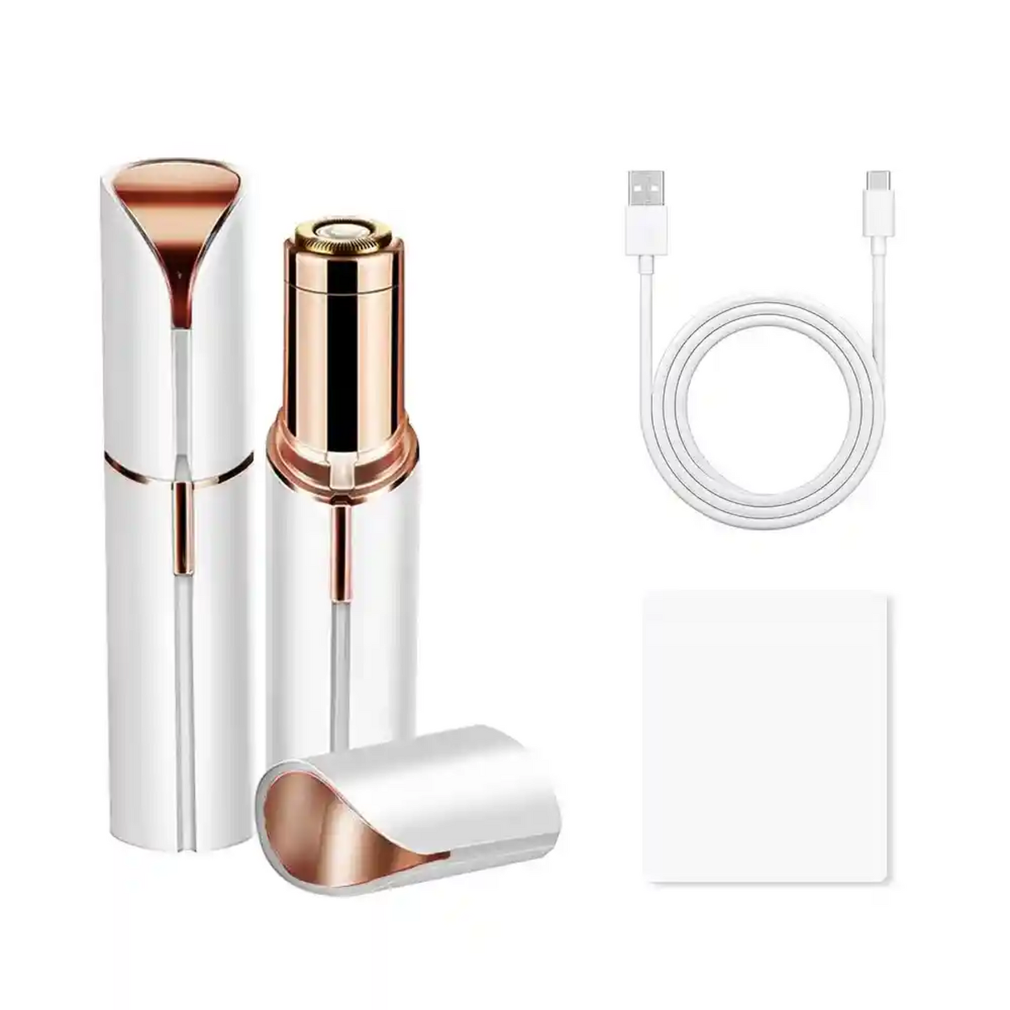💖 Depiladora Facial + Cepillo Alisador 💖