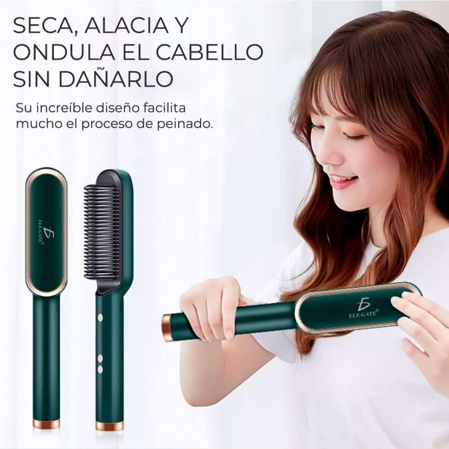 💖 Depiladora Facial + Cepillo Alisador 💖