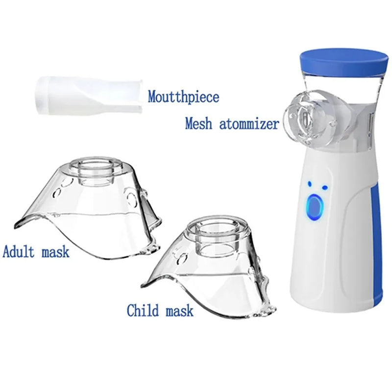 🌬️ Nebulizador Portátil Niños y Adultos 🌬️