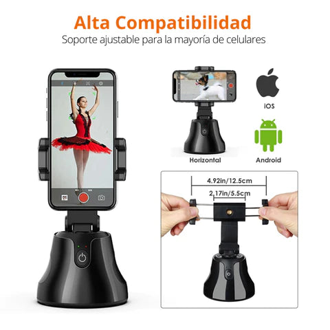 SOPORTE ROBOT 360 + FUNDA IMPERMEABLE