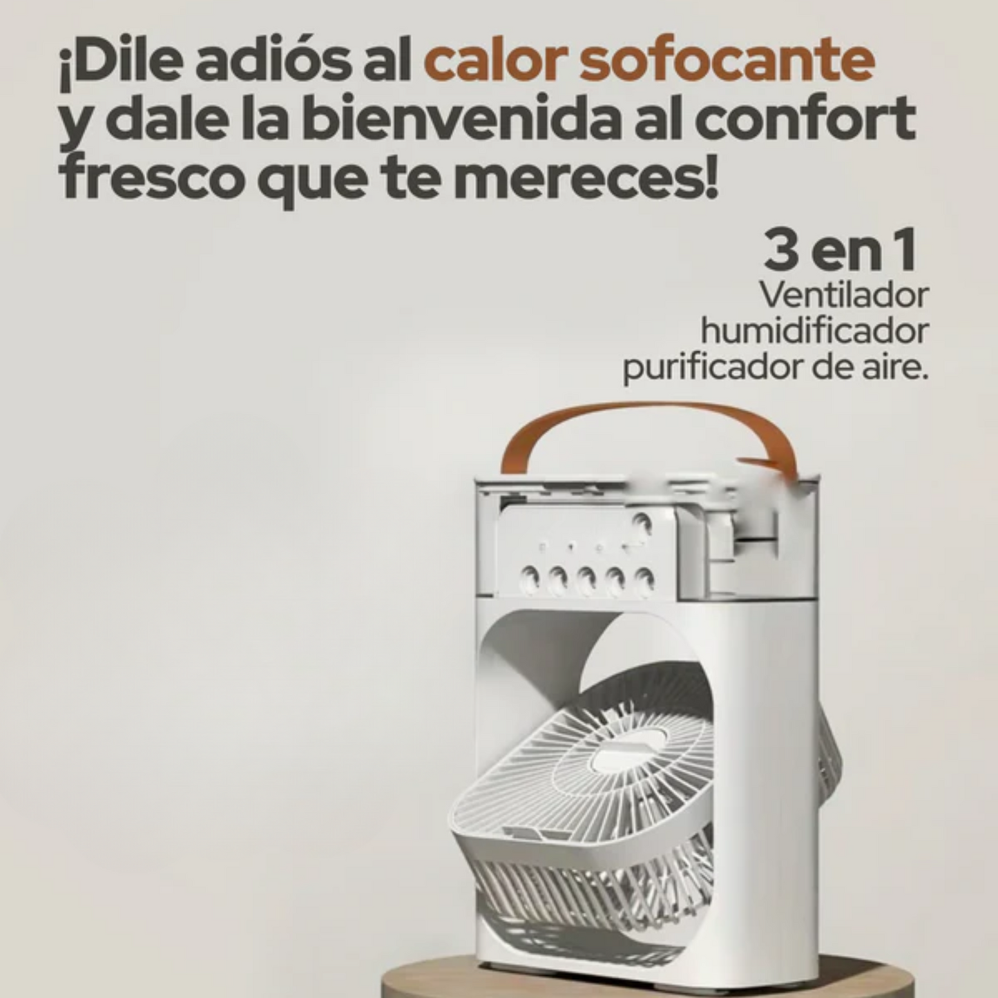 Mini Aire Acondicionado Humidificador