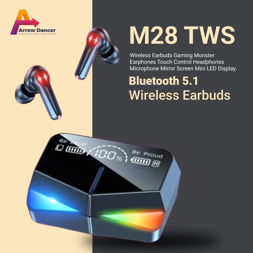 Auriculares Inalámbricos Gamer Bluetooth M28